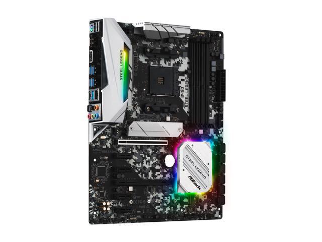 Legend Motherboard Amd B450 Asrock B450 Steel Legend Ryzen 5 3600