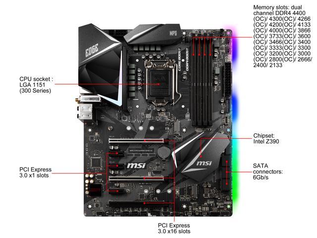 Gaming Plus Msi Z390 Gaming Carbon Ac HOT Lga 1151 Z390 Msi Pro