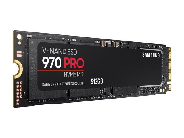 Samsung 970 PRO M.2 2280 512GB PCIe Gen3. X4, NVMe 1.3 64L V-NAND